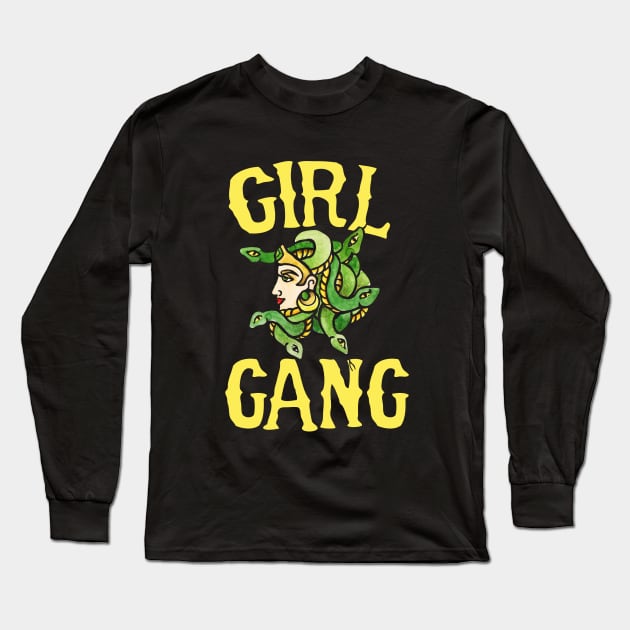 Girl gang Long Sleeve T-Shirt by bubbsnugg